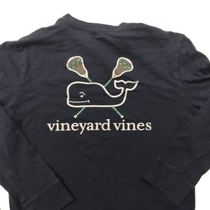 Vineyard vines long sleeve lacrosse tee